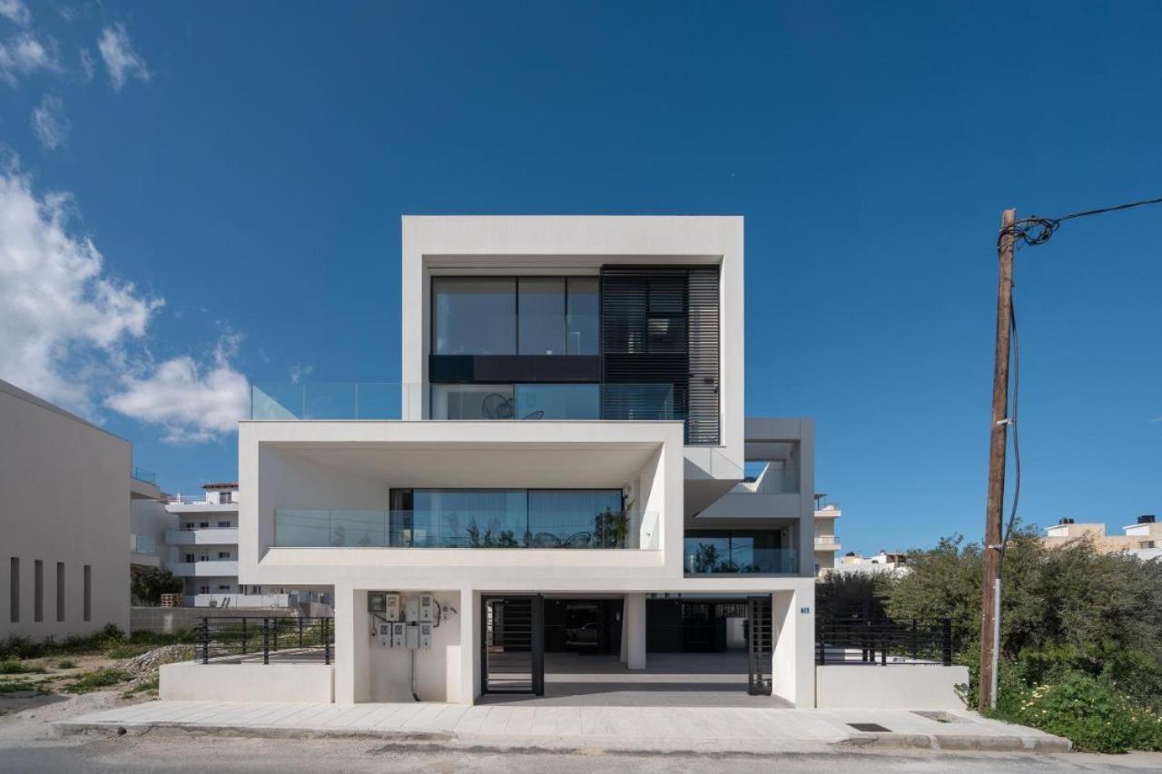 Modern Minimal Apartment Jerápetra Kültér fotó