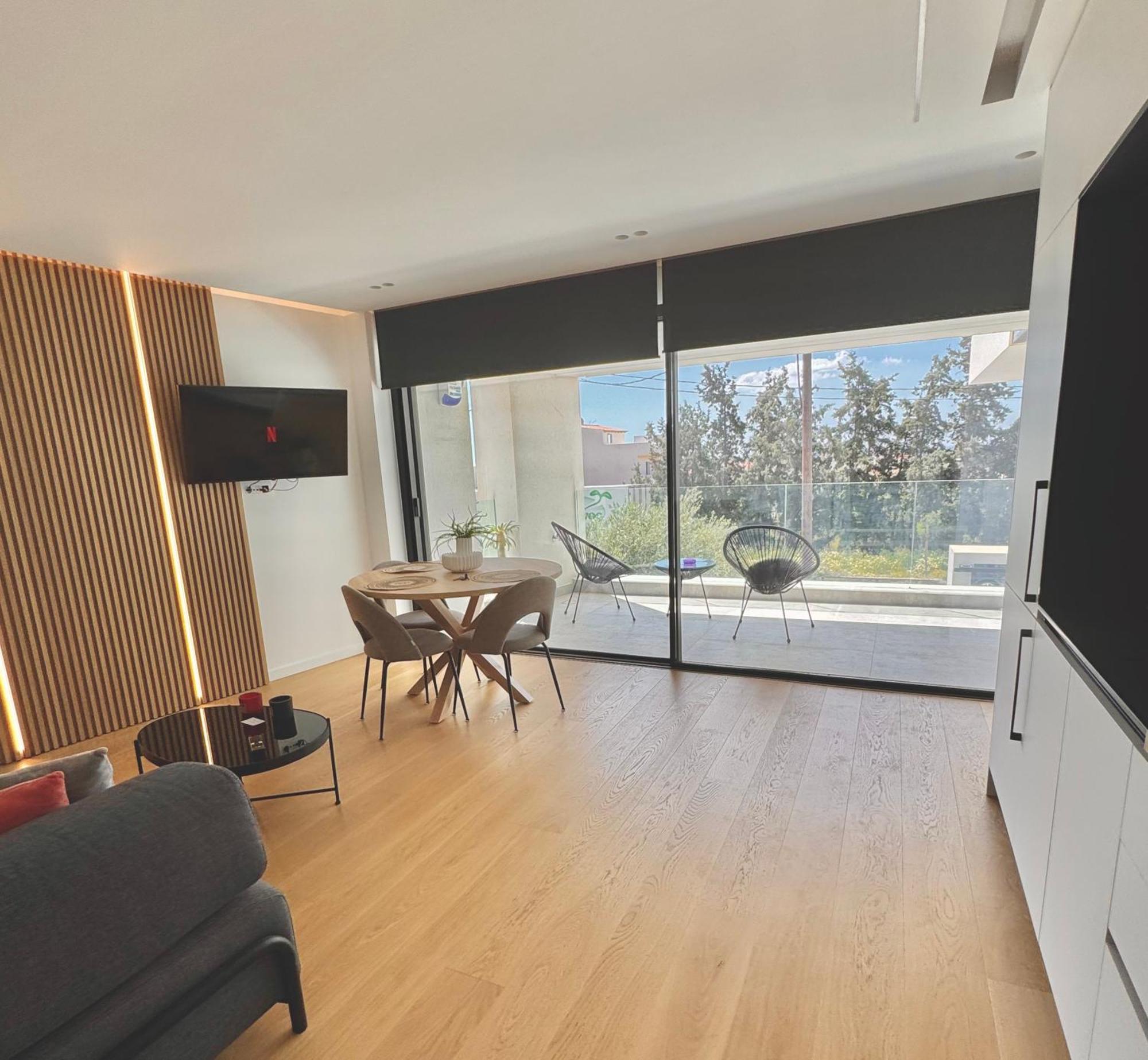 Modern Minimal Apartment Jerápetra Kültér fotó